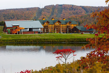 Hope Lake Lodge & Indoor Waterpark Cortland megye Kültér fotó